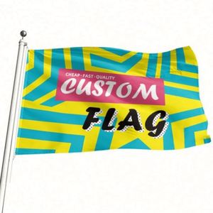 Banderas Personalizadas de Alta Calidad al Mejor Precio, Banderas y Pancartas para Uso en Interiores y Exteriores, Venta al Por Mayor del Fabricante - Product Image 1