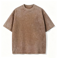 T-shirt Homme Vintage Délavé 100% Coton Coupe Classique Effet Nuageux Dégradé Vieilli Style Rétro Urbain Imprimé Personnalisé