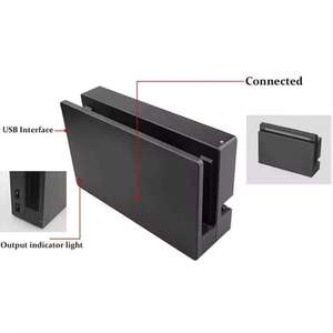 Station d'accueil pour <span class=keywords><strong>Switch</strong></span>, support de remplacement pour Nintendo <span class=keywords><strong>Switch</strong></span>, sortie HD 1080P, connexion <span class=keywords><strong>TV</strong></span> et station de charge pour console <span class=keywords><strong>Switch</strong></span> - Product Image 6