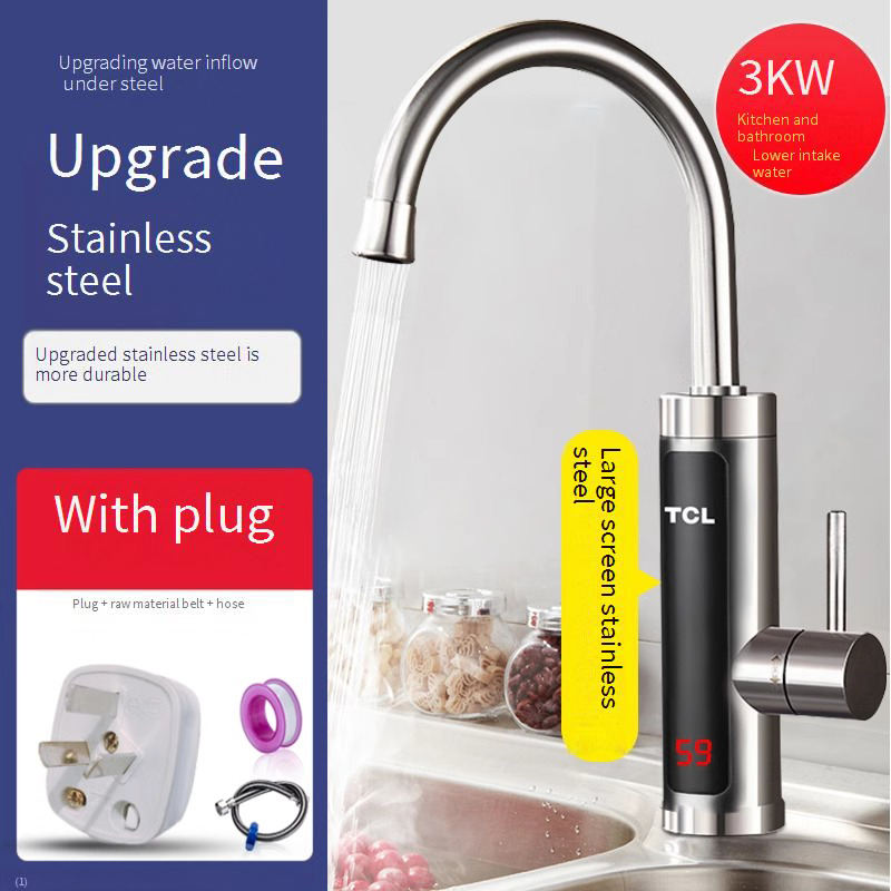 Single handle stainless steel body + ordinary plug