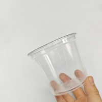 Fabricants de pots de yaourt Sulide, contenants jetables en PP, gobelet en plastique transparent, 250 ml, emballage de yaourt