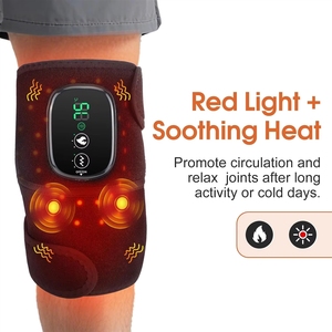 Arthritis Joint Pain Relief Smart <strong>Hot</strong> Compress <strong>Physiotherapy</strong> Vibration Knee Massager with Heat - Product Image 2