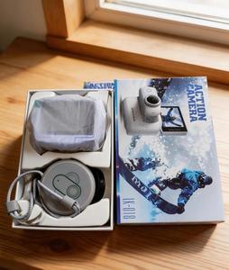 Caméra d'action magnétique détachable DLC avec écran réversible, caméra sportive 4K ultra-claire pour vlog sportif, mouvement lent et time-lapse - Product Image 2