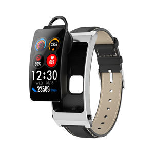 <span class=keywords><strong>Bracelet</strong></span> intelligent B7PLUS deux-en-un séparable avec écran TFT de 1,08 pouce, détection de la fréquence cardiaque, étanche, <span class=keywords><strong>bracelet</strong></span> en silicone, 7 jours d'autonomie - Product Image 4