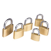 Cadenas en laiton robuste, 30mm 40mm 50mm, pas cher, 12 pièces, dreadlock en cuivre