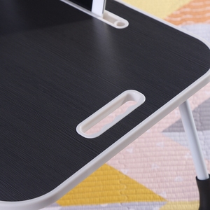 Ev ofis taşınabilir katlanır masa ahşap bilgisayar masası mini yazı masası - Product Image 6