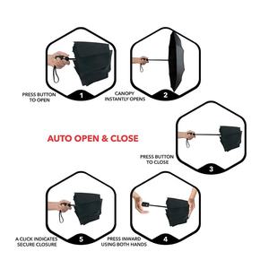 ร่มพับ <span class=keywords><strong>3</strong></span> ตอน กันลม กันน้ำ เปิด-ปิดอัตโนมัติ พกพาสะดวก สำหรับผู้ใหญ่ ลดราคาพิเศษ - Product Image 6