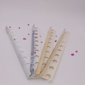 PVC Vòng Gạch <span class=keywords><strong>Trim</strong></span> Nhựa Gốm Góc Cắt Cho Đá Cẩm Thạch Cạnh Trang Trí - Product Image 5
