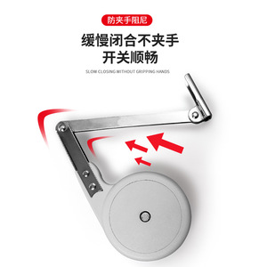 Support de porte Taiyusheng, amortisseur hydraulique pour portes battantes, meubles de cuisine - Product Image 2