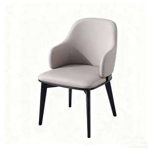 आधुनिक न्यूनतम गोल टर्नटेबल और कुर्सी सेट; छोटे अपार्टमेंट के लिए पूर्ण घर फर्नीचर; - Product Image 5