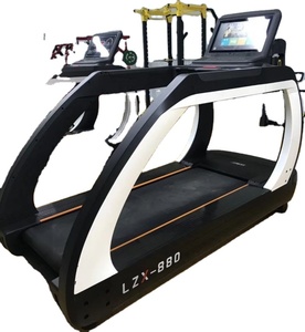 Máquina de Correr Comercial para Gimnasio, Cardio y Fitness, Entrenador de Carrera Motorizado con Pantalla Táctil, China - Product Image 2