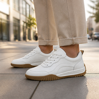 Chaussures Décontractées Sportives pour Hommes Nouveautés Printemps 2026 Semelle Souple Synthétique Confortables Baskets à Lacets Respirantes en Maille Semelle Intermédiaire EVA