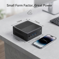 Mini PC Nuc N305 1*DDR4-3200Mhz M.2 2280 SSD 1*TYPE-C RJ45*2 2*USB 3.0 2*USB2.0 Windows/Linux DC 12V