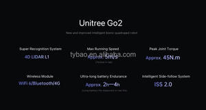 2025 Unitree Go2 Pro <span class=keywords><strong>Robot</strong></span> Dog | Robotique quadrupède <span class=keywords><strong>pour</strong></span> adultes incarné AI GO2 Pro <span class=keywords><strong>Robot</strong></span> Dog avec télécommande - Product Image 6