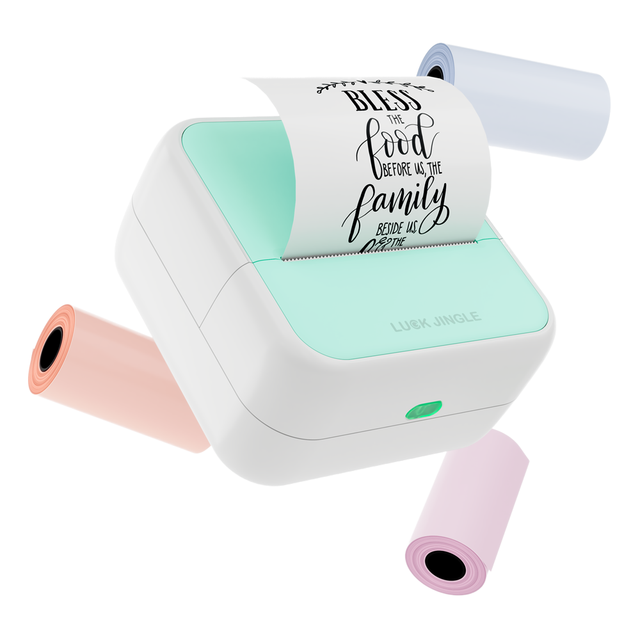 Mini Terminal Mobile Label Portable Thermal Handheld Printer 1200mAh Battery 1-Year Warranty in Stock