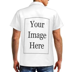 Camicia natalizia personalizzata Dropshipping camicie da spiaggia ad asciugatura rapida stampa <span class=keywords><strong>nome</strong></span> e foto camicia hawaiana da uomo miglior regalo di moda - Product Image 5