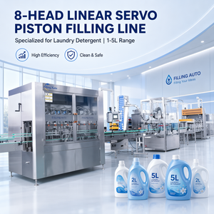 Macchina automatica per il riempimento di Shampoo e <span class=keywords><strong>sapone</strong></span> liquido per tappatura ed etichettatura linea di produzione - Product Image 1