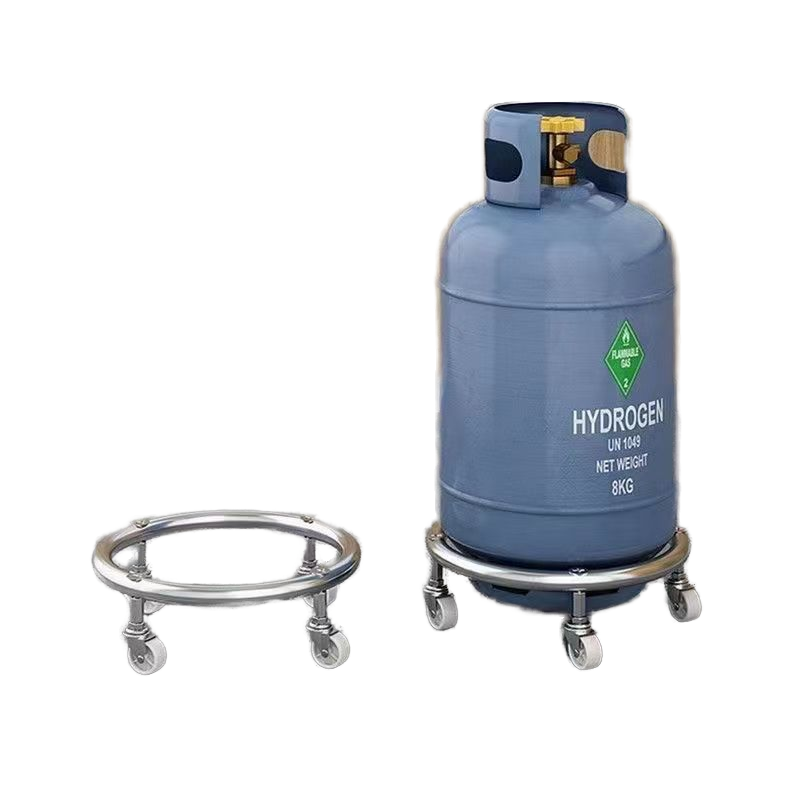 3 Set Gas Bottles With Frame 1:87 H0 Gasflaschenges