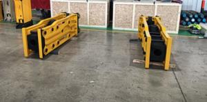 SOOSAN SB81 Top Type <b>Hydraulic</b> <b>Breaker</b> Yellow 140mm Chisel Diameter For 18-26 Ton Excavators - Product Image 5