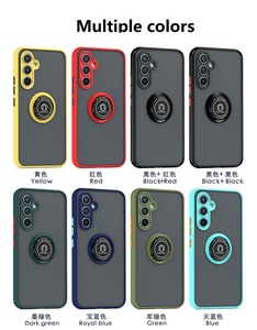 Per <span class=keywords><strong>Samsung</strong></span> <span class=keywords><strong>Galaxy</strong></span> M34 M54 M14 F14 M53 M51 <span class=keywords><strong>M33</strong></span> M31S M32 M13 F23 A23 F15 Cover opaca antiurto custodia posteriore ibrida con anello - Product Image 6