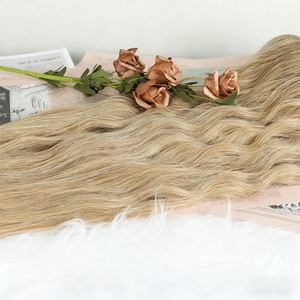 Parrucca di Lusso Europea in Capelli Umani Full Lace Personalizzata Liscia Ondulata Lunga con Meches - Product Image 4