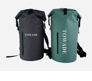 Sac étanche léger en PVC pour sports nautiques 20L & 30L, conception imperméable pour la spéléologie et le canyoning - Product Image 1