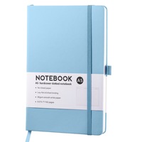 Carnet A5 en similicuir créatif et minimaliste, édition exclusive transfrontalière, bloc-notes épais pour affaires avec sangle élastique, cadeau pour étudiant