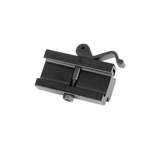 60mm 5 Slots Quick Release Mount Adapter 20mm Interface Aluminum Alloy Outdoor Hunting Tactical <b>Bracket</b> - Product Image 6