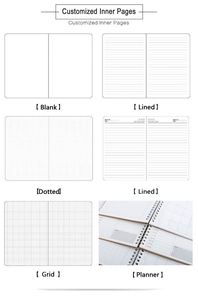 High Quality Emboss Logo A5 with Straps Pen Cases Journal Diary <b>Notebook</b> Hard Cover Printed Logo Note Book PU Leather <b>Notebook</b> - Product Image 5