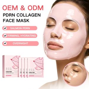 Mascarilla Facial <span class=keywords><strong>de</strong></span> Gel Bio con Ácido Hialurónico, Colágeno, Vitamina C y PDRN <span class=keywords><strong>para</strong></span> Tratamientos <span class=keywords><strong>de</strong></span> Salón y Rutinas <span class=keywords><strong>de</strong></span> Spa en Casa - Product Image 1