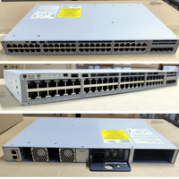C9200L-48P-4X-E 100% Original Nuevo Switch Cisco Catalyst C9200L de 48 Puertos PoE+ Switches de Red Ethernet Administrados C9200L-48P-4X-E