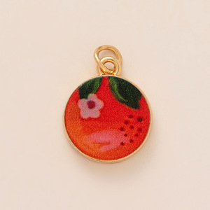 होंगटोंग AC-196 पीतल का नवीनतम डिजाइन स्ट्रॉबेरी उच्च गुणवत्ता वाले फैशन गहने नेकलेस बनाने के लिए आकर्षण - Product Image 4