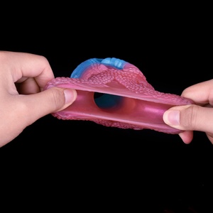 Anillo para Pene con Forma de Cabeza de Animal NNSX, Anillo Abierto para Agrandamiento del Pene, Masaje Vaginal y de Próstata, Anillo de Bloqueo de Esperma para Hombres - Product Image 5