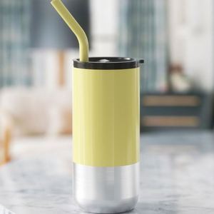 New Style Stainless Steel Vacuum Insulated <b>Cup</b> Inner Plastic Outer Steel <b>Straw</b> <b>Cup</b> Office Portable Creative Gift <b>Cup</b> - Product Image 6