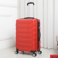 Ensemble de bagages rigides de luxe en ABS+PC, unisexe, 3 pièces (20/24/28 pouces), légers, avec serrure TSA, design tendance