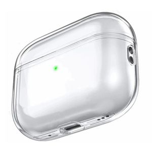 Funda Transparente de TPU para <span class=keywords><strong>AirPods</strong></span> <span class=keywords><strong>Pro</strong></span> 3 2 1 <span class=keywords><strong>Pro</strong></span> 2, Protectora Suave para Auriculares, Antigolpes - Product Image 3