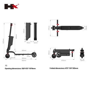 Scooter Urbano Plegable Ultraligero, Compacto y de Largo Alcance para Adultos, Venta al Por Mayor - Product Image 5