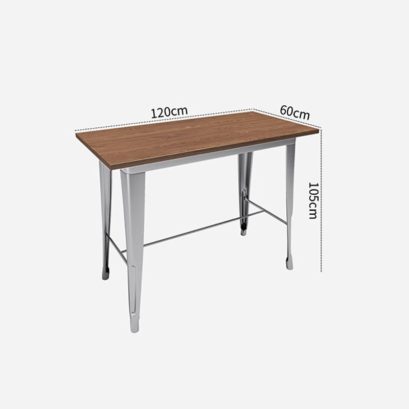 high wood table(120*60*105)