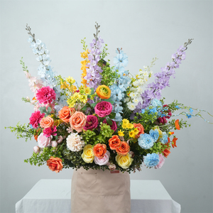 Custom Luxury <b>Artificial</b> Flowers ball Table Centerpiece Flower Ball for Event Wedding Table Decor - Product Image 3