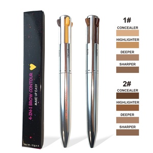 4 en 1 Crayon <span class=keywords><strong>contour</strong></span> <span class=keywords><strong>des</strong></span> sourcils imperméable à l'eau longue durée Stylo de maquillage pour le maquillage <span class=keywords><strong>des</strong></span> <span class=keywords><strong>yeux</strong></span> - Product Image 2