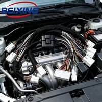 A00094 BeiXing OEM ODM Câble de Faisceau de Câblage Moteur 600V Isolé PTFE 300mm Connecteur Adaptateur Automobile IP68 Étamé