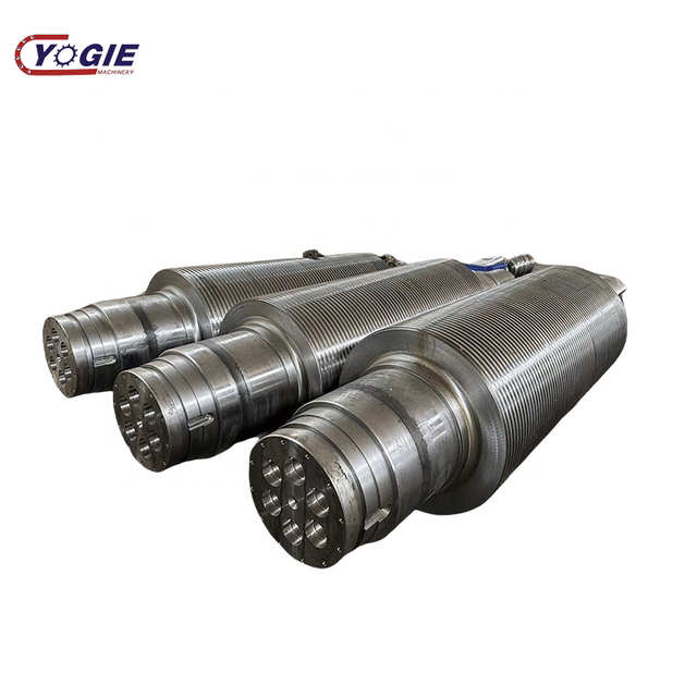 Custom ISO Certified Manufacturer Forged Steel Large Module Long Forged Steel 42CrMo Wind Turbine Main Spline Roller Shaft
