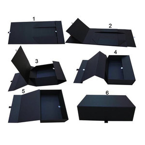 Boîte pliante Boîte <span class=keywords><strong>cadeau</strong></span> pliable magnétique en papier de luxe pour mariage personnalisé - Product Image 2