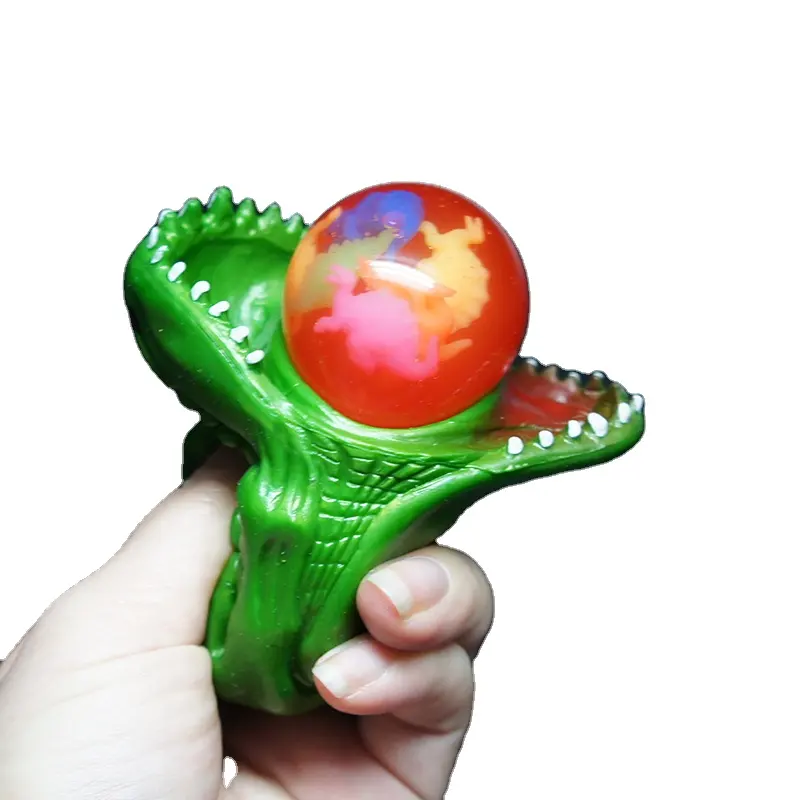 Topverkoper Halloween Populair Tpr Fidgets Speelgoed Dier Pop Squeeze Dinosaurus Rubber Speelgoed Voor Kind Speelgoed
