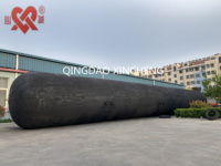 Bouées flottantes gonflables en caoutchouc naturel noir pour levage de navires, marque XINCHENG, certifiées CCC/CCS/ISO9001-2008, 1,0-2,0 m