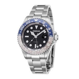 Montres de luxe pour hommes, <span class=keywords><strong>montre</strong></span>-<span class=keywords><strong>bracelet</strong></span> en acier inoxydable de 41 mm avec mouvement automatique <span class=keywords><strong>Seiko</strong></span>, cadeau pour hommes, <span class=keywords><strong>bracelet</strong></span> en acier inoxydable - Product Image 5