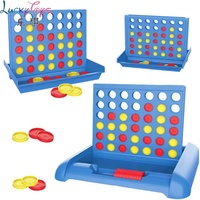 Jeu de Quatre à la suite de Grande Taille - Connect Four - Jeu de Stratégie pour la Famille, les Enfants et les Adultes - Jeu de Société Classique en Plastique