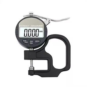 Diktemeter <span class=keywords><strong>Micrometer</strong></span> 0-12.7Mm Digitaal Display Meetinstrument Voor Papierfilm Dikte Dikte <span class=keywords><strong>Micrometer</strong></span> - Product Image 1