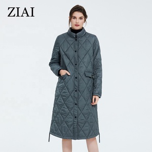 New Fashion Knee Length <strong>Ladies</strong> Long Quilted <strong>Coats</strong> Waterproof <strong>Lightweight</strong> Quilted <strong>Coats</strong> Green Puffer <strong>Coat</strong> - Product Image 5