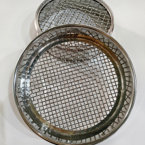 Stainless Steel Test Sieve 8-20 Mesh (2.36-0.85mm) for Coarse Particle Analysis in <b>Aggregate</b> Sand Soil Grain ASTM E11 - Product Image 1